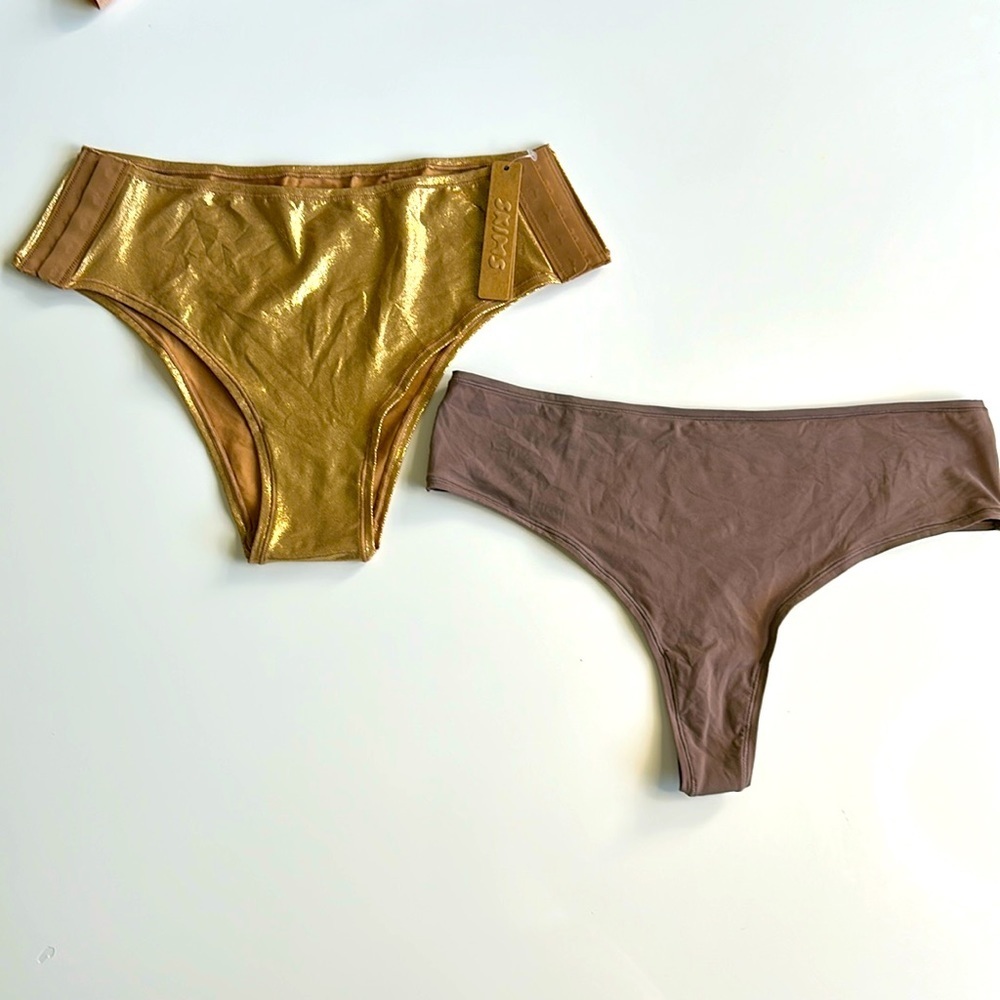 SKIMS 3X Underwear Thong bundle NWT/NWOT